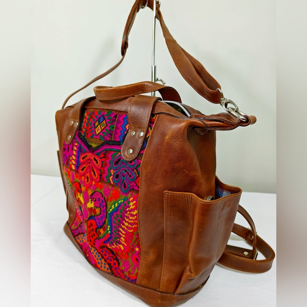 Brand New Custom DC Guatemala large BB Bag, Convertible day bag or modern dipper